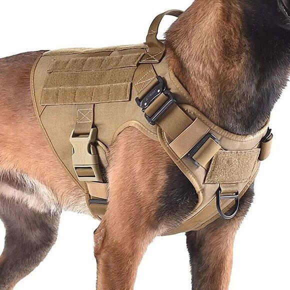 KQP Tactical Dog Harness No-pull Extra Large Military Training Vest Handle - NIB - Picture 2 of 10